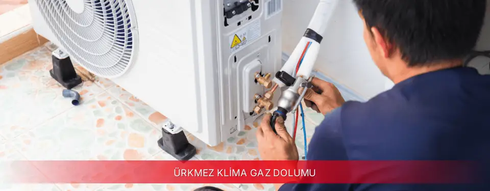 Ürkmez İlçemi Fujitsu Klima Gaz Dolumu